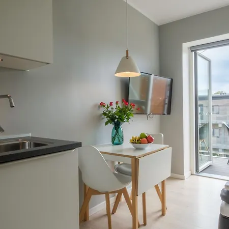 מלון דירות Aalborg Hotel Apartments